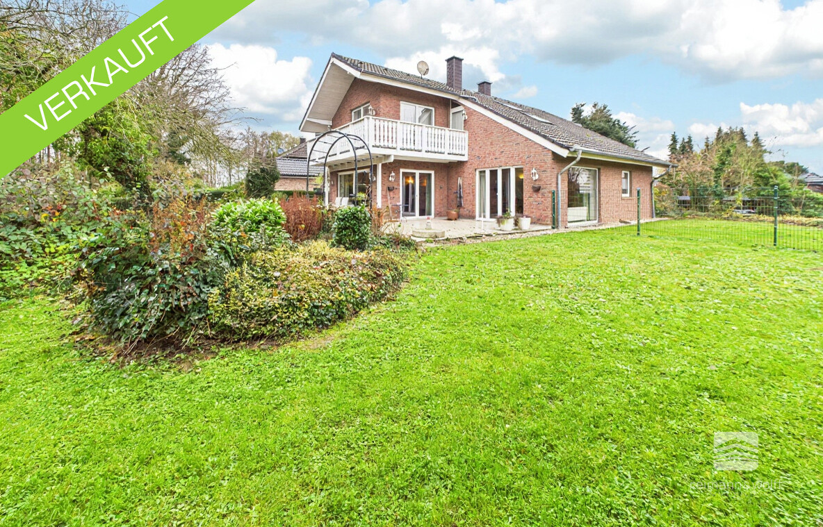 VERKAUFT Heinsberg-Karken: Traumhafter Garten. Natürliche Wohnlage mit zusätzlichem Bauland.