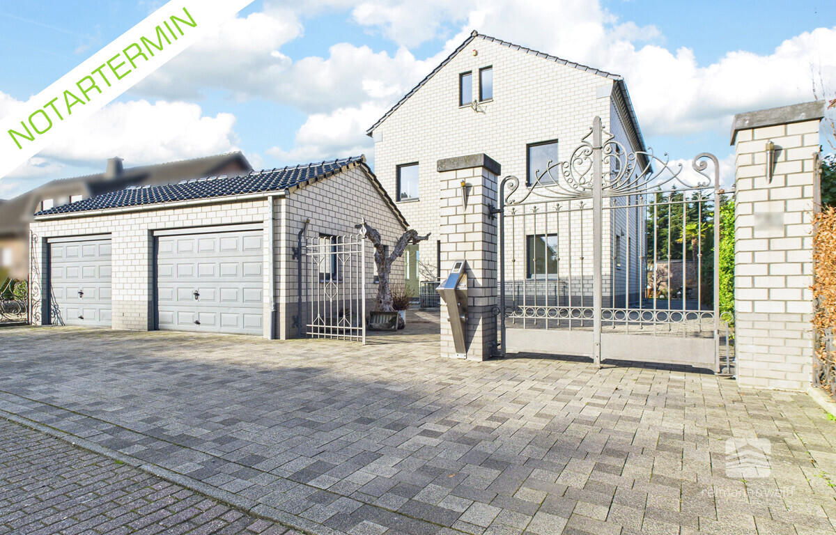 RESERVIERT Waldfeucht: Architektur pur. Exklusives Wohnjuwel mit Einliegerwohnung.