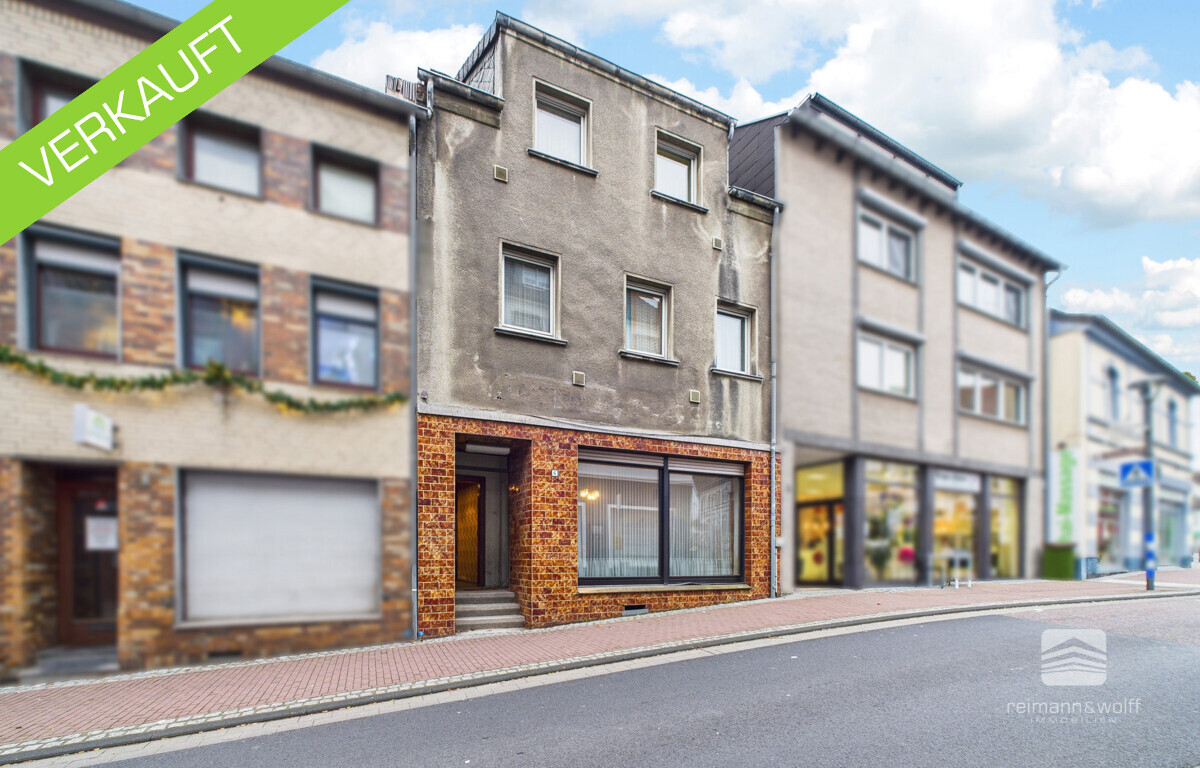 VERKAUFT Wassenberg-Unterstadt: Investition im Herzen der Stadt.