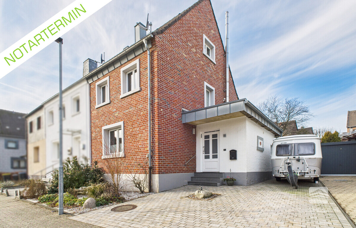 RESERVIERT Hückelhoven-Stadt: Liebenswertes Stadthaus mit Gartenidylle.