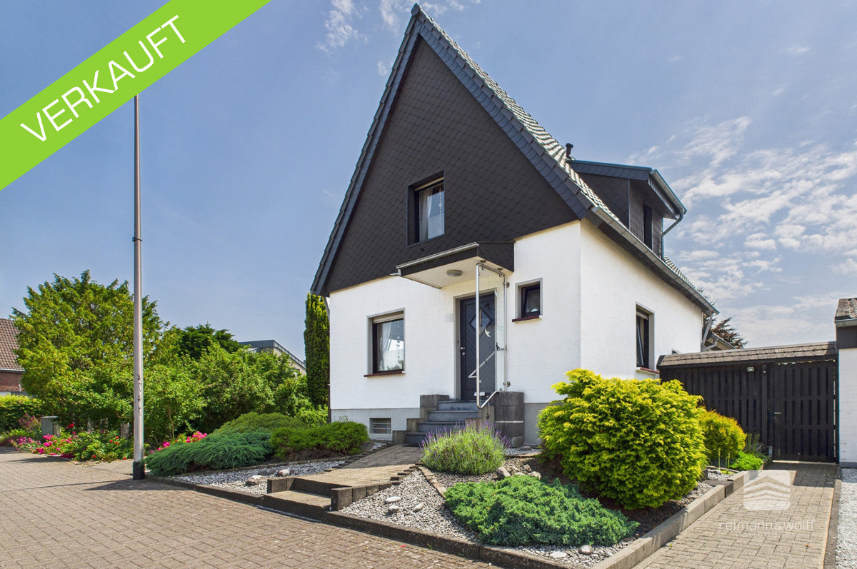 VERKAUFT<br>Wassenberg-Orsbeck<br>Wohnen mit gutem Gefühl. Gepflegtes Zuhause. Gute Ausstattung.