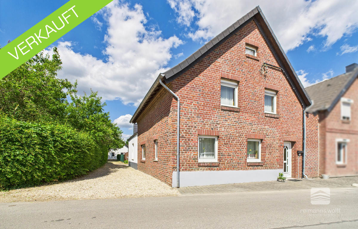 VERKAUFT<br>Heinsberg-Kempen<br>Ein Zuhause zum Verlieben – Backsteincharme in stiller Lage.